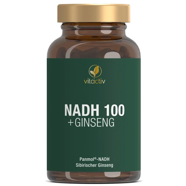NADH 100 z ginsengom